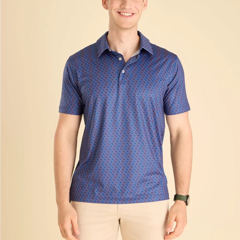 Chubbies The Lone Star Performance Polo